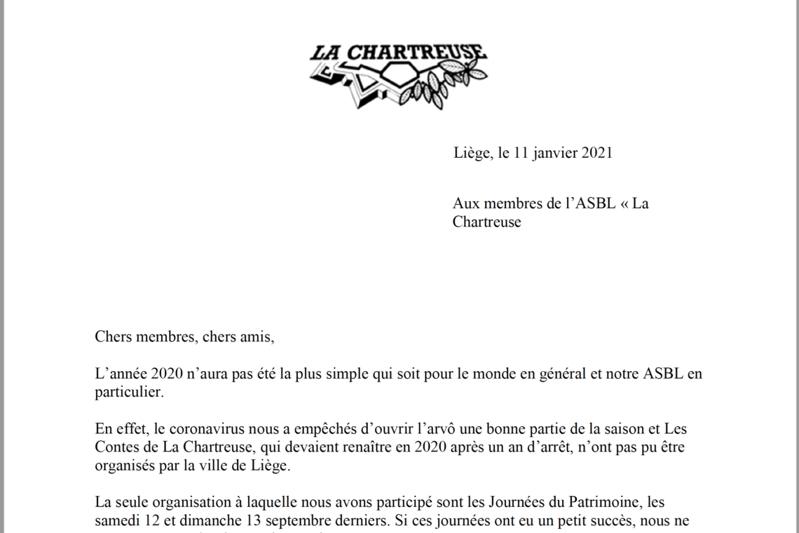 Voeux 2021